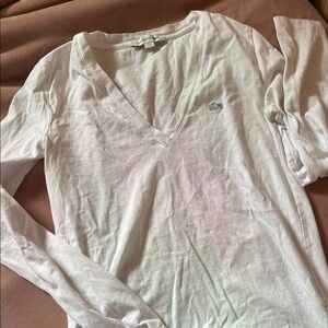Lacoste brand long-sleeved blouse